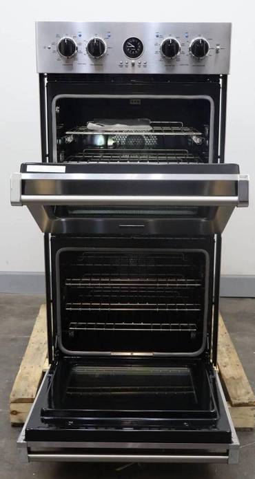Viking 2024 Professional 5 Series 27" SS Rapid Ready Double Wall Oven VDOE527SS