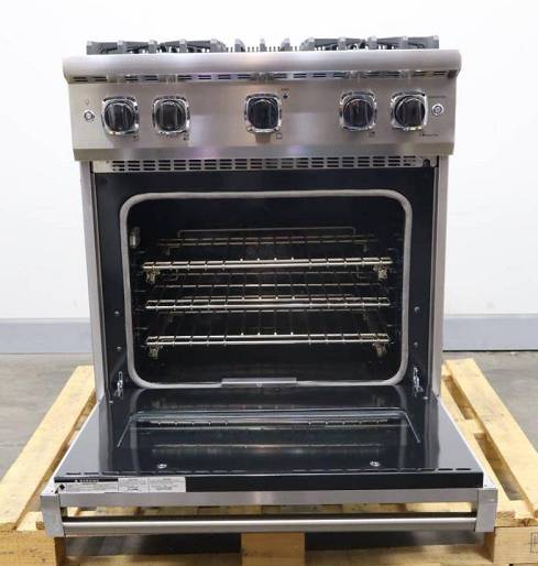 Viking 2024 30" 4 Burners ProFlow SS Professional 5 Series Gas Range VGR5304BSS