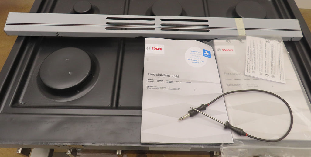 Bosch 800 Series HDS8655U 36" 6 Burner Dual Fuel Convection Range