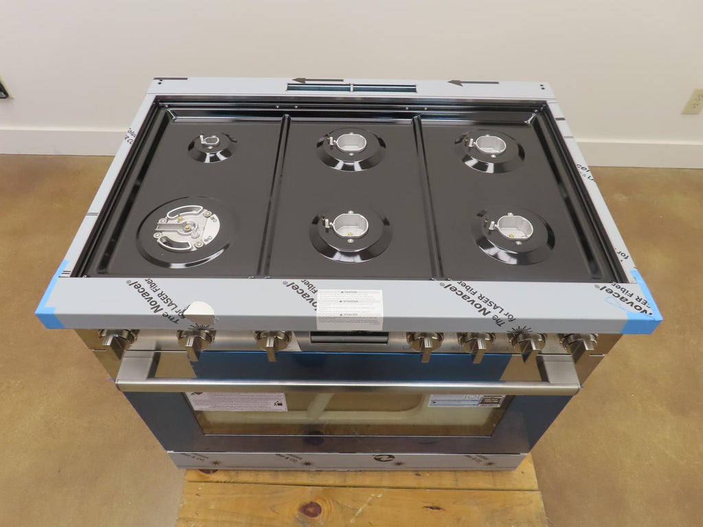 Bosch 800 Series HDS8655U 36" 6 Burner Dual Fuel Convection Range