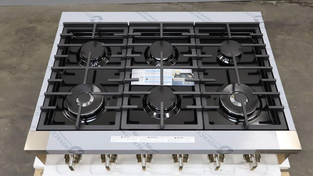 Bosch 800 Series 36" Gas Rangetop Stainless Steel 6 Sealed Burners RGM8658UC