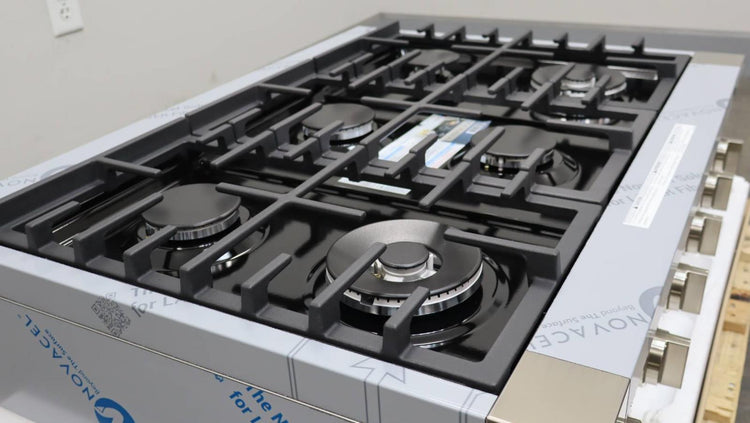 Bosch 800 Series 36" Gas Rangetop Stainless Steel 6 Sealed Burners RGM8658UC