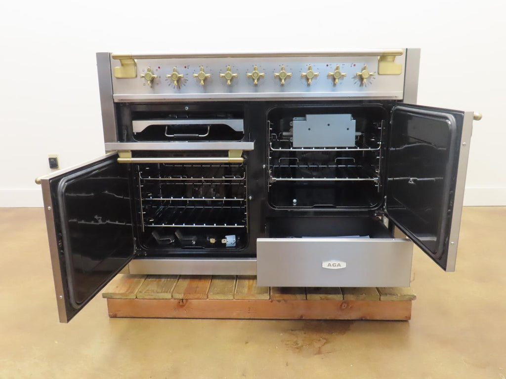 AGA Elise Series Classic Color Coll AEL481INABSS 48" Freestanding Range