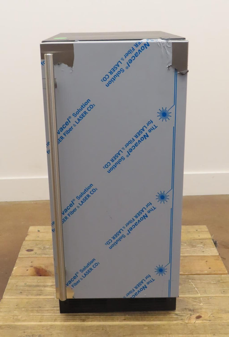 Marvel MLNP115SS01B 15" Built-In Nugget Stainless Steel Ice Maker With a pump