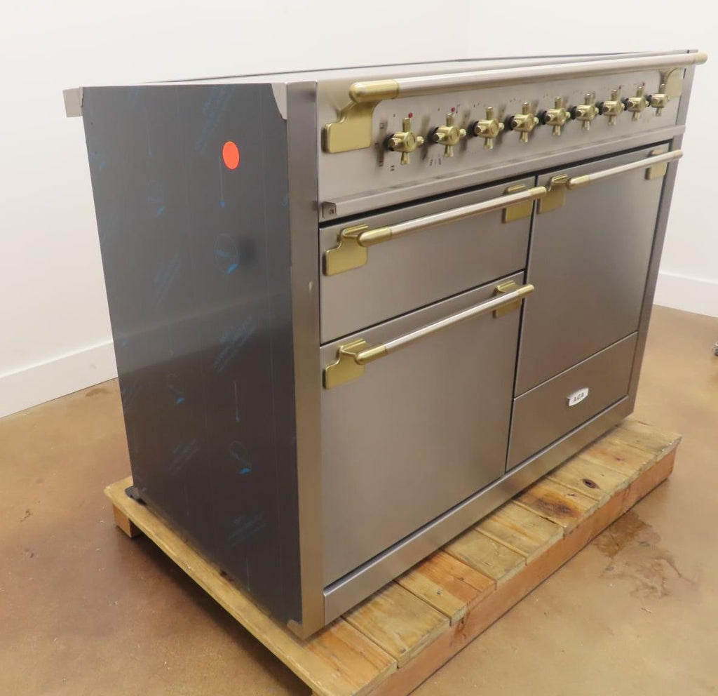 AGA Elise Series Classic Color Coll AEL481INABSS 48" Freestanding Range