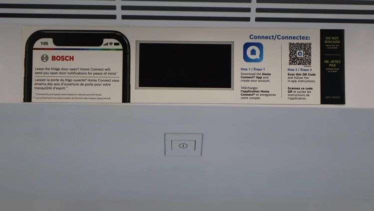 Bosch 36" PR Built-In French Door Smart Benchmark Series Refrigerator B36IT905NP