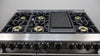Viking 7 Series 48" 6 Burner Stainless Freestanding Dual Fuel Range VDR74826GSS