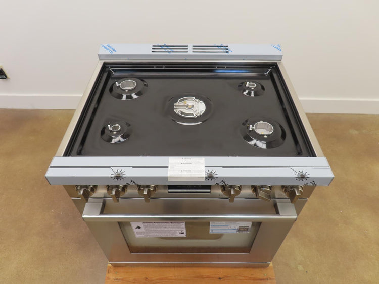 Bosch 800 Series HDS8055U 30" Freestanding Dual Fuel Range Stainless Steel Pics