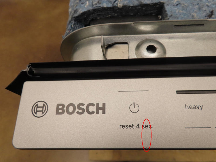 Bosch Benchmark Series SHP9PCM5N 24" Integrated 38dBa Stainless Steel Dishwasher