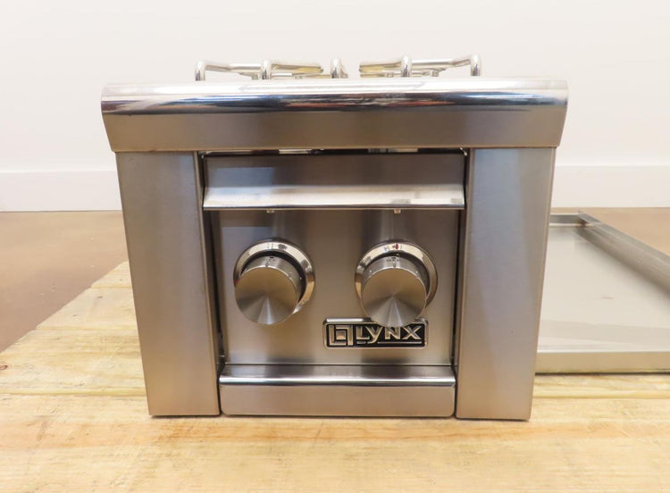 Lynx Professional Grill Series LSB22NG Built-In Double Side Burner Natural Gas
