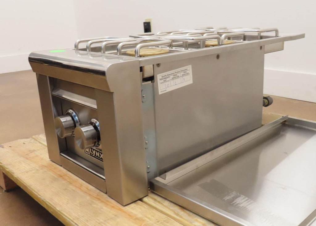 Lynx Professional Grill Series LSB22NG Built-In Double Side Burner Natural Gas