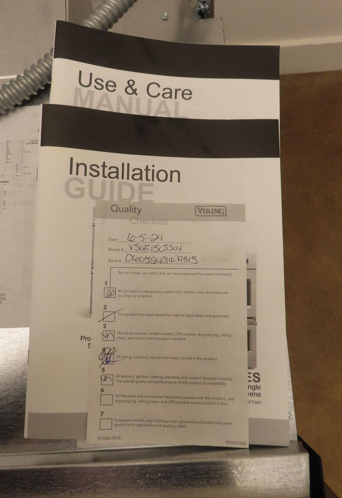 Viking Professional 5 Series VSOE130SS 30 inch Professional Single Wall Oven