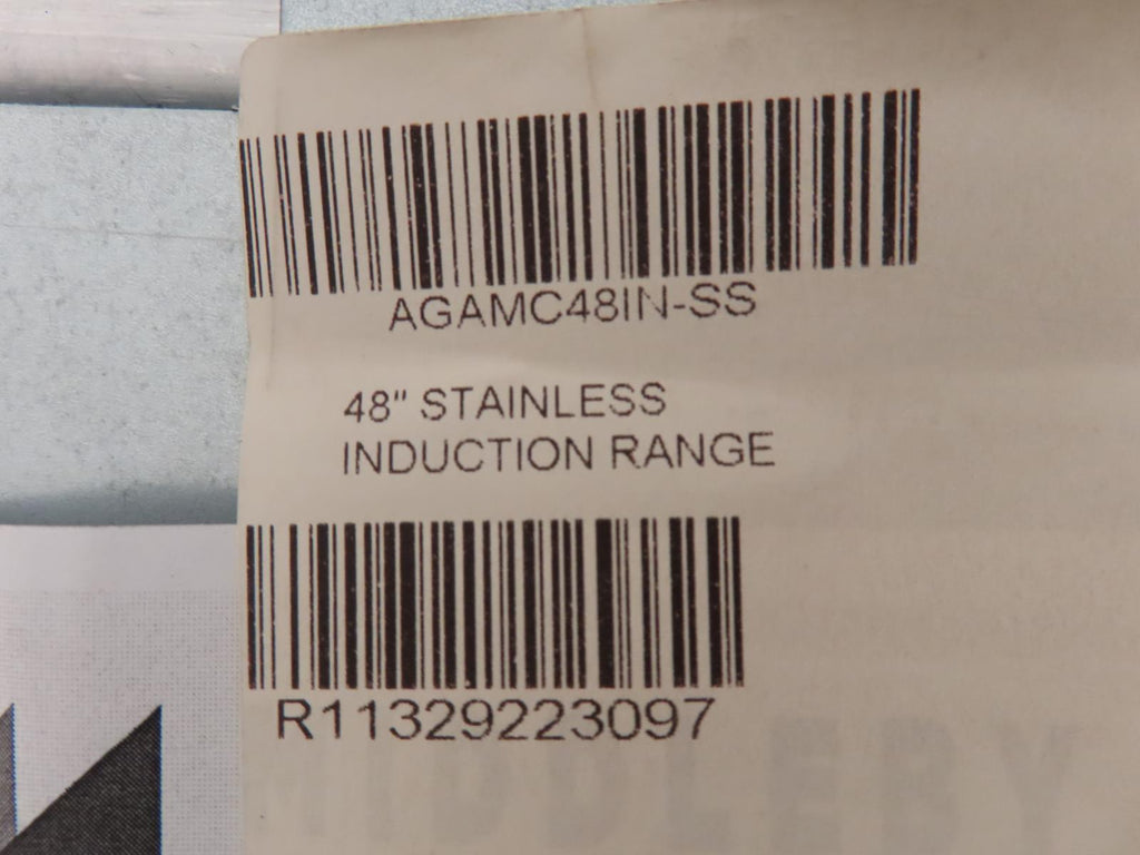 AGA Mercury AMC48INSS 48" 5 Heating Elements Electric Induction Stainless Range