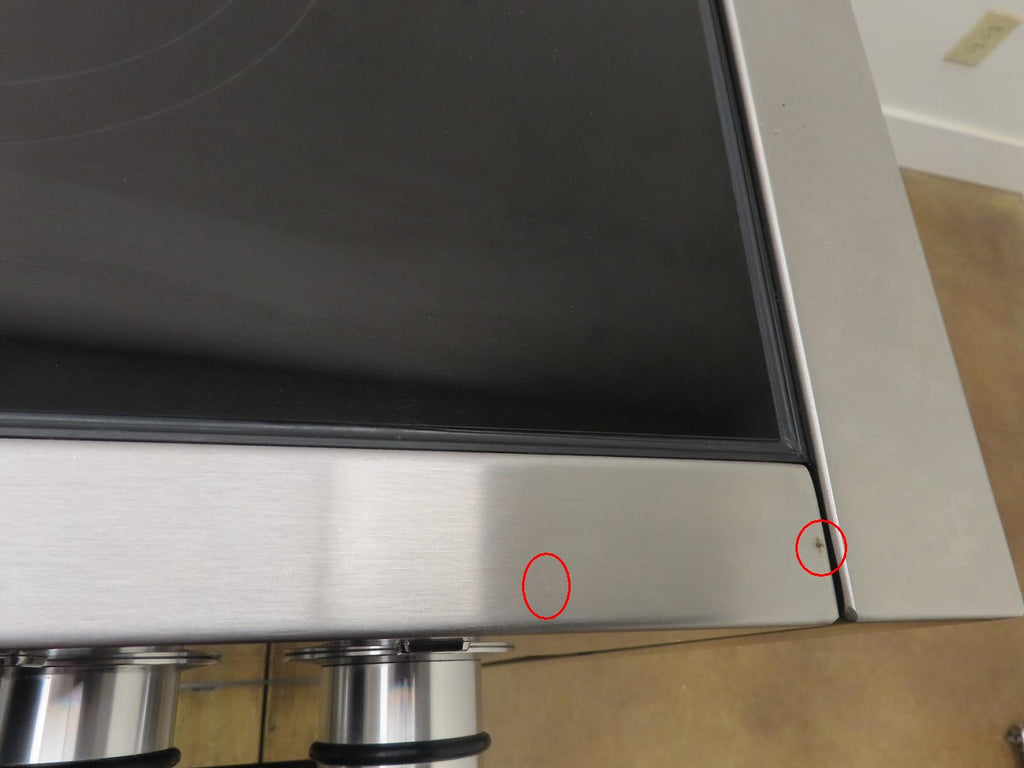 AGA Mercury AMC48INSS 48" 5 Heating Elements Electric Induction Stainless Range