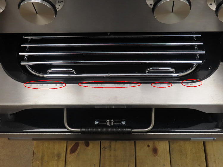 AGA Mercury AMC48INSS 48" 5 Heating Elements Electric Induction Stainless Range