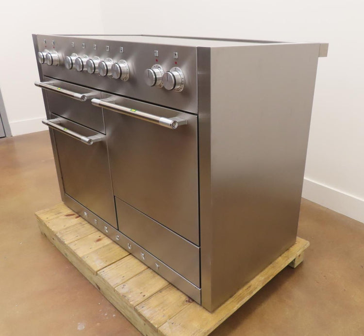 AGA Mercury AMC48INSS 48" 5 Heating Elements Electric Induction Stainless Range