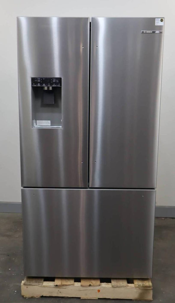 Bosch 36 Inch 500 Series Freestanding French Door Smart Refrigerator B36CD52SNS