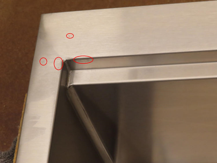 Lynx LSK24 Stainless Steel 24" Drop-In Single Bowl Outdoor Sink