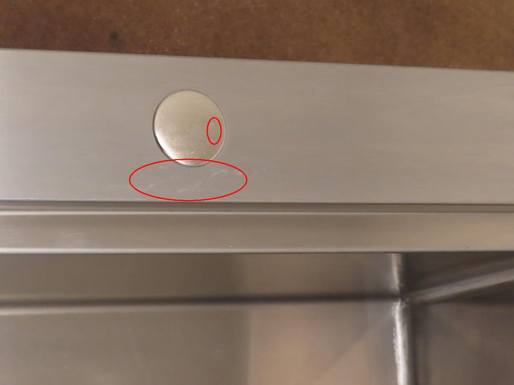 Lynx LSK24 Stainless Steel 24" Drop-In Single Bowl Outdoor Sink