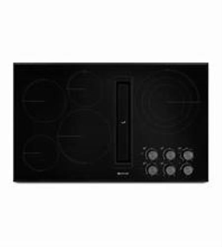 NIB JennAir Black Floating Glass Series JED3536GB 36 Inch Electric Cooktop