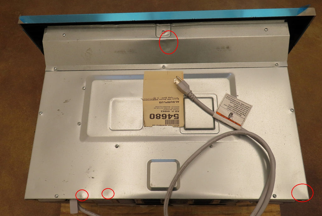 Bosch 500 Series HMB50152UC 30" Stainless Built-In Microwave Oven Full Warranty