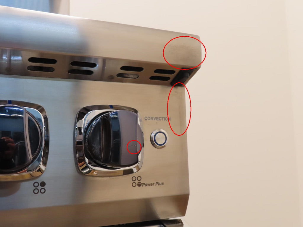 Viking Professional 5 Series 30" 4 Burners Gas Range VGR5304BSS w/ high shelf