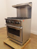 Viking Professional 5 Series 30" 4 Burners Gas Range VGR5304BSS w/ high shelf