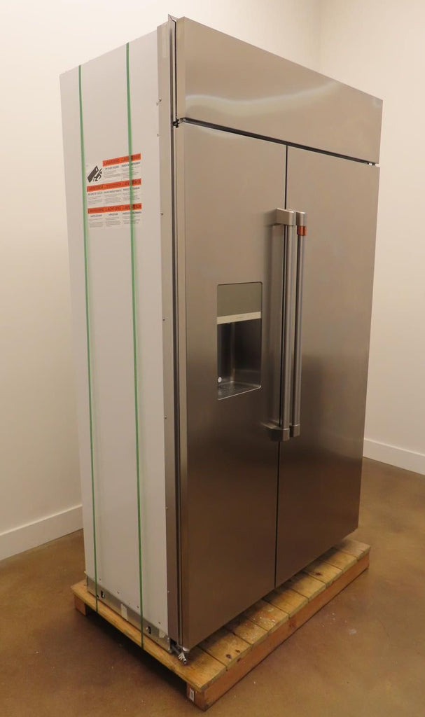 Cafe CSB48YP2NS1 48"Counter Depth Built-In Side by Side Smart Refrigerator