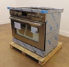 Bosch 800 Series HGS8655UC 36" Stainless Gas Range with 6 Sealed Burners - Alabama Appliance