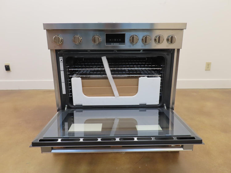 Bosch 800 Series HDS8655U 36" 6 Burner Dual Fuel Convection Range Pictures