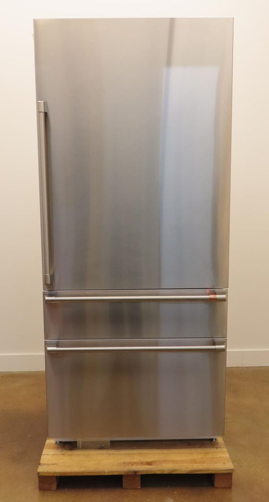 Cafe CIC36RP2VS1 36 Inch Built-In Smart Bottom Freezer Refrigerator