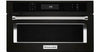 KitchenAid KMBP100EBS 27" Single Black Stainless Steel Electric Wall Oven