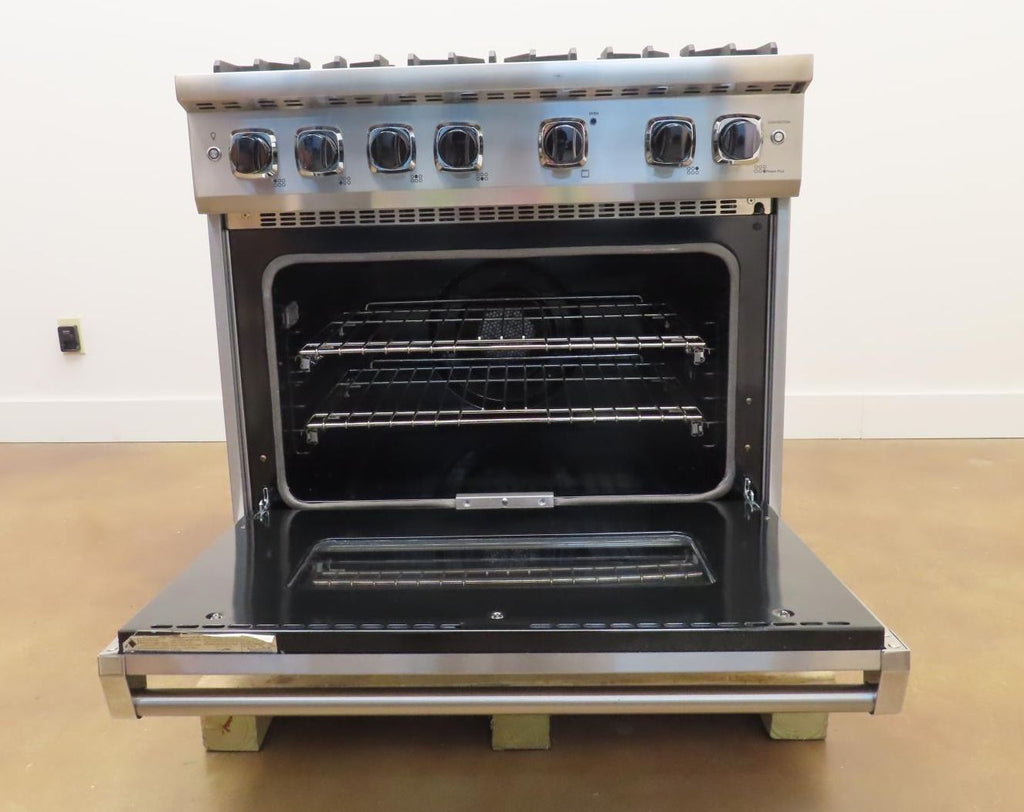 Viking 5 Series VGR5366BSS 36" Pro-Style Gas Range Stainless Steel 2017 Model