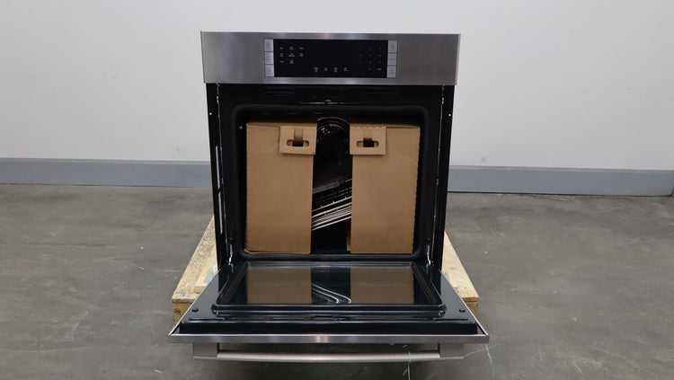 Bosch 27" 4.1 SS EcoClean Convection Single Electric Wall Oven HBN8451UC