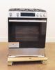 Bosch 100 Series HGF1050MUC 30 Inch Slide-In Stainless Steel Gas Range