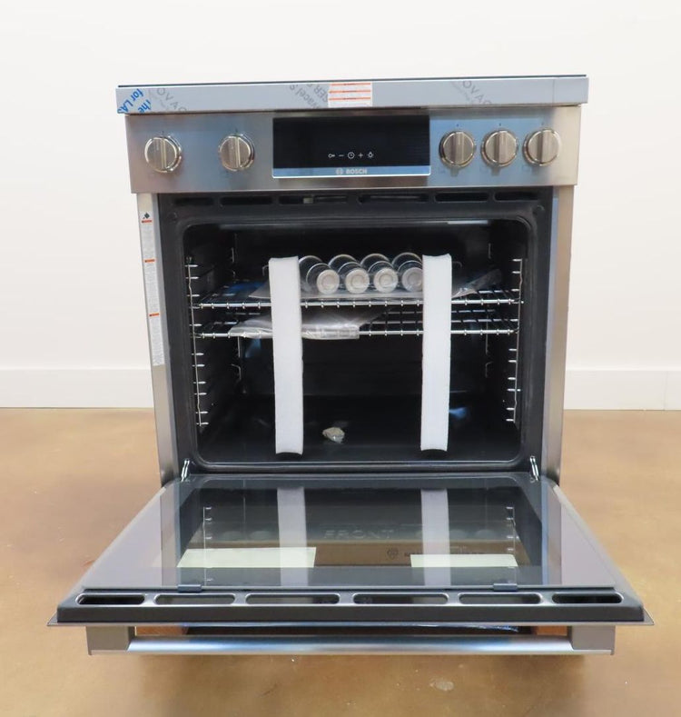 Bosch 800 Series HIS8055U 30" Slide-In Induction Range with 5Burner Elements