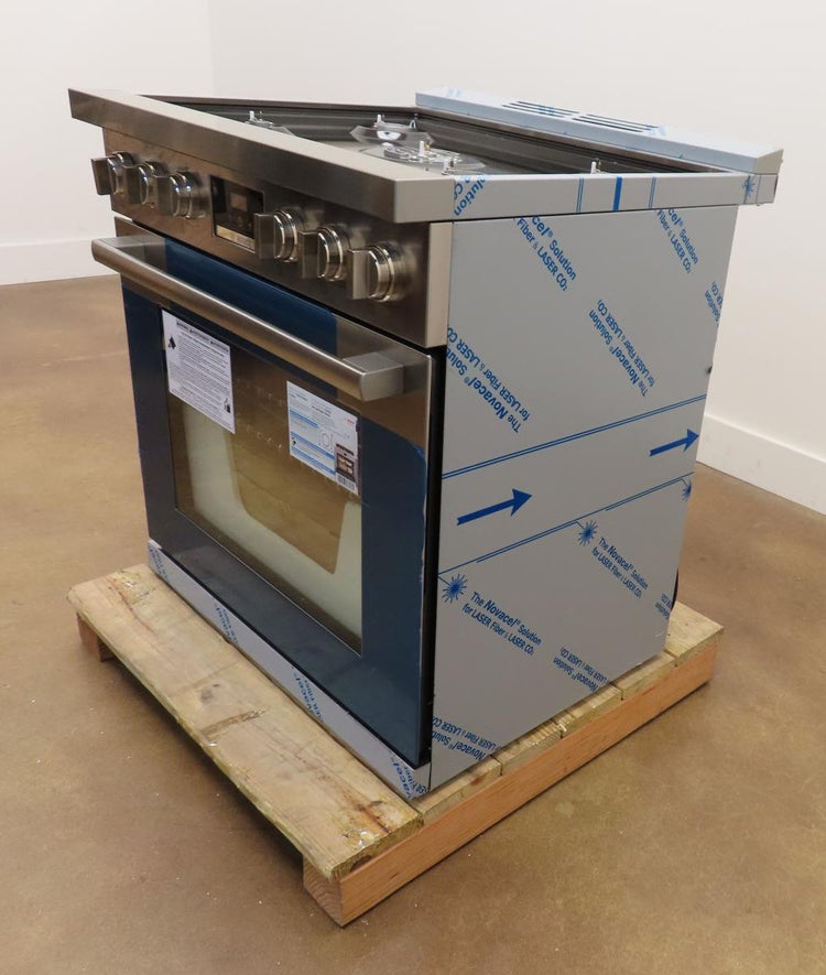 Bosch 800 Series HGS8055UC 30" Stainles Steel Freestanding Gas Range