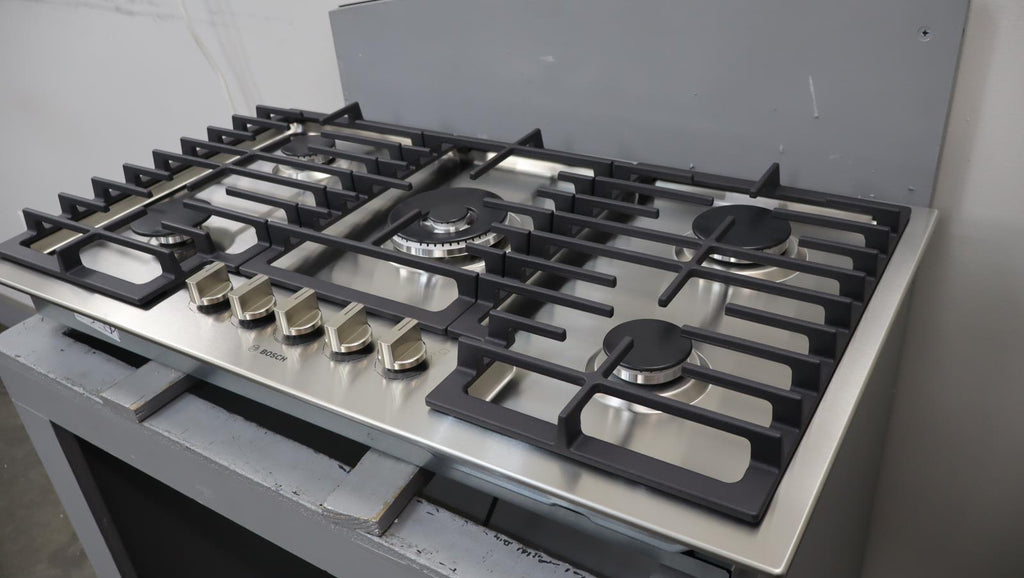 Bosch 800 Series 36" 5 Sealed Burners Built-In Gas Cooktop NGM8659UC