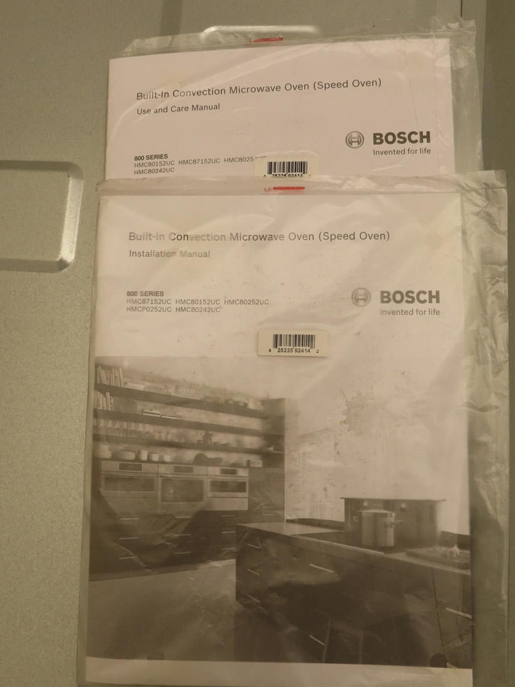 Bosch 800 Series HMC80152UC 30" True Convection Speed Microwave Oven Pictures