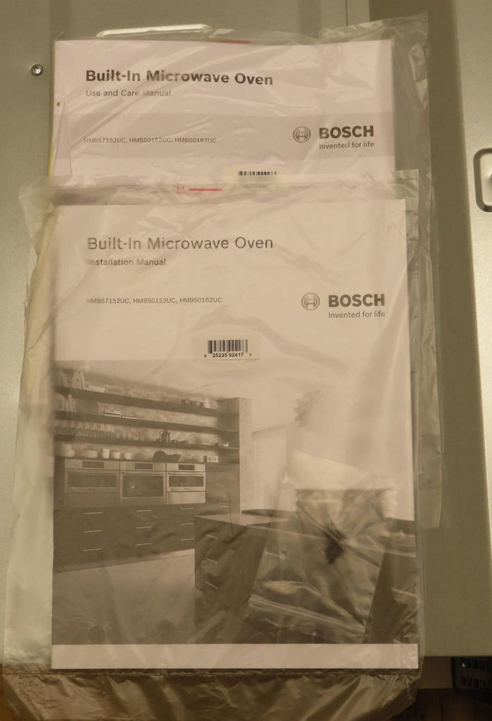 Bosch 500 Series HMB57152UC 27'' Stainless Steel Built-In Microwave Oven