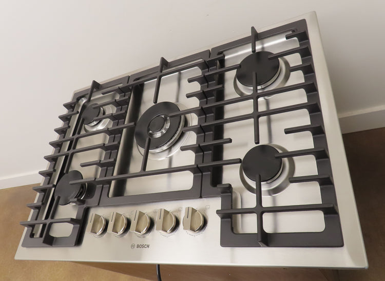 Bosch 800 Series NGM8059UC 30" Stainless Steel Built-In Gas Cooktop Perfect