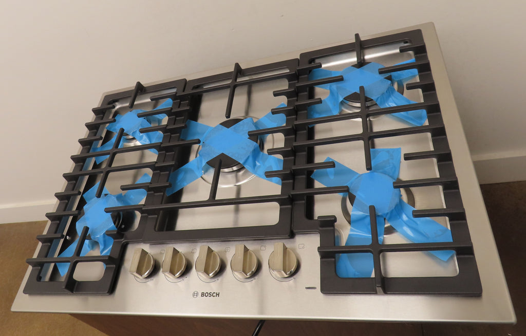 Bosch 500 Series NGM5059UC Red LED Light 5 Sealed Burners 30" Gas Cooktop