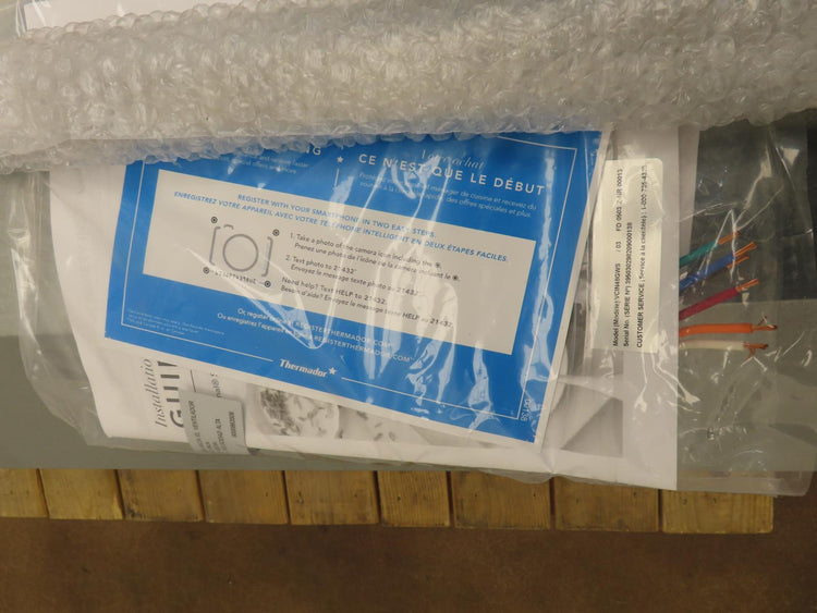 Thermador Professional Series VCIN48GWS 48" Wifi Smart Custom Insert Hood Pics