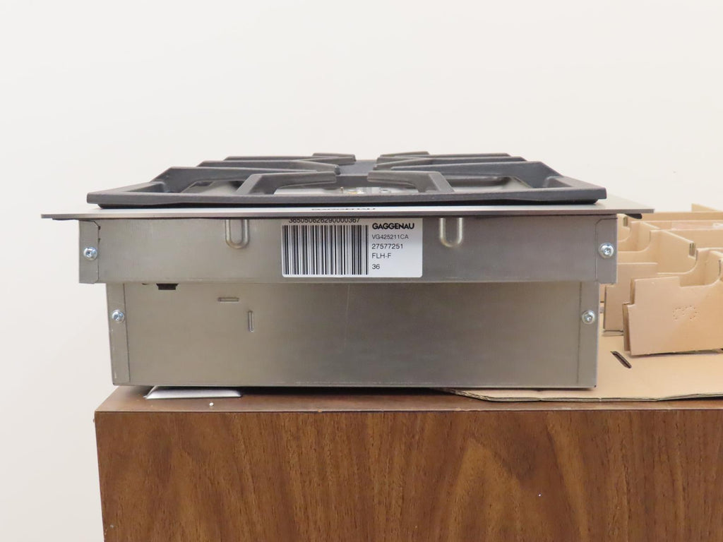 Gaggenau Vario 400 Series VG425211CA 15" Automatic Fast Ignition Gas Cooktop