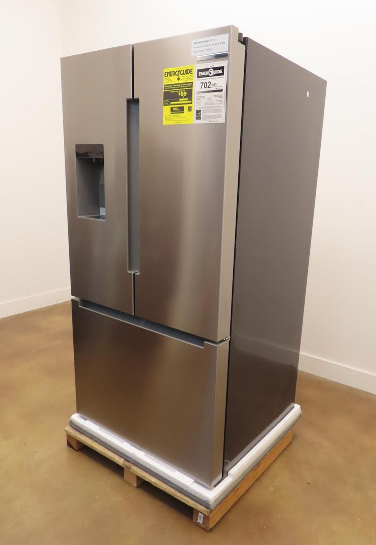 Bosch 100 Series B36FD10ENS 36" Freestanding French Door Smart Refrigerator