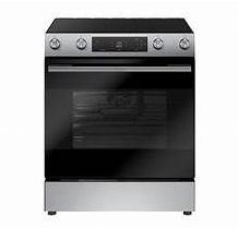 Bosch 100 Series HEF1050MU 30 in SlideIn Electric Convection Range With Warranty