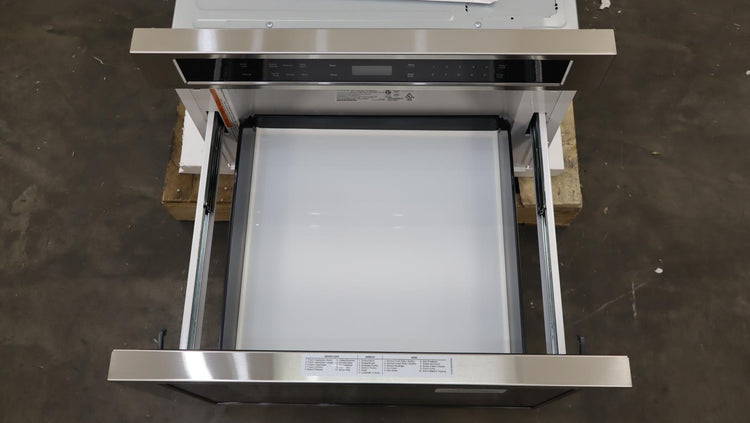 Bosch 800 Serie 24"  SS Touch Control 950W Built-in Microwave Drawer HMD8451UC - Alabama Appliance