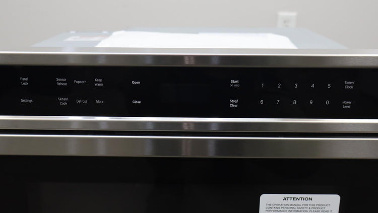 Bosch 800 Serie 24"  SS Touch Control 950W Built-in Microwave Drawer HMD8451UC - Alabama Appliance