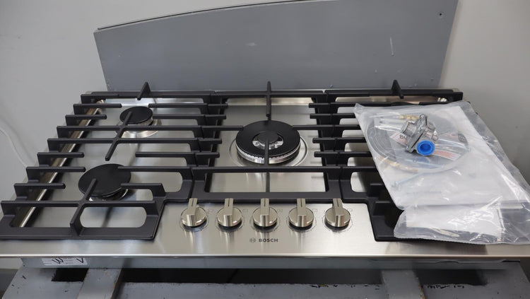Bosch 800 Series 36" 5 Sealed Burners Built-In Gas Cooktop NGM8659UC