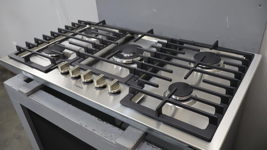Bosch 800 Series 36" 5 Sealed Burners Built-In Gas Cooktop NGM8659UC